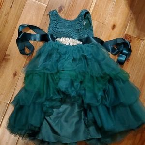 Beautiful high low toddlers dress - Trish Scully